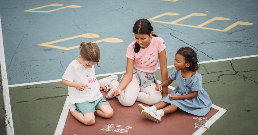 Interactive games promoting learning through play in early education